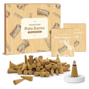 Räucherkegel Palo Santo 120st Geschenkset Duft Räucherkegel 1 St
