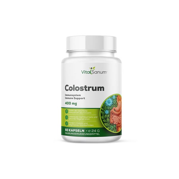 VitaSanum® - Colostrum (Bovine) 400 mg 60 Kapseln 60 St