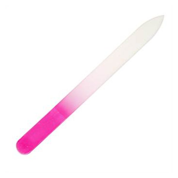 Glas Neglefil af krystalglas (Ombre design)