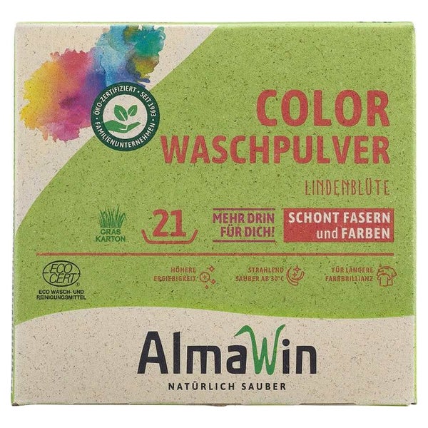 AlmaWin Color Waschpulver Lindenblüte Bio 1 kg