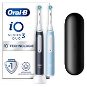 Oral-B iO Series 3n mattschwarz/ice blue - inkl. 2. Handstück Elektrische Zahnbürste 1 St