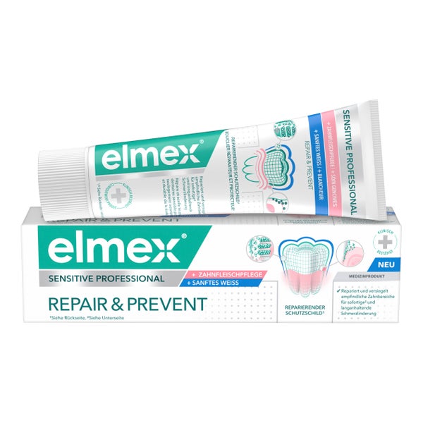 Elmex Sensitive Professional Repair&prev.sanf.weiß 75 ml