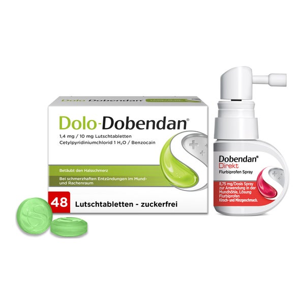 Dobendan Halsschmerzen-Set 1 Set