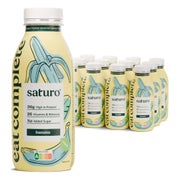 Saturo Trinkmahlzeit Banane | Vegane Astronautennahrung 12 St