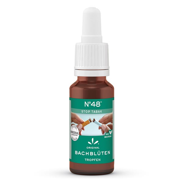 Lemon Pharma Bachblüten Tropfen N°48 – Stop Tabak 20 ml