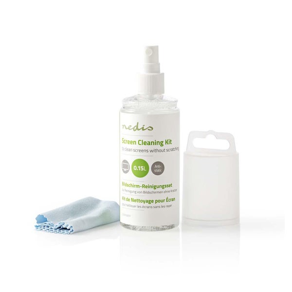 Nedis BILDSCHIRMREINIGER SET   150ML (CLSN100TP) 1 St