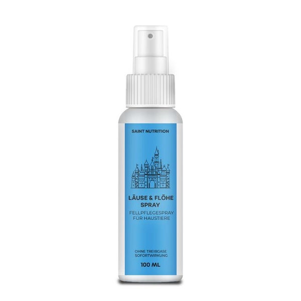 Saint Nutrition® Läuse & Flöhe Spray für Tiere | natürliche Unterstützung 100 ml