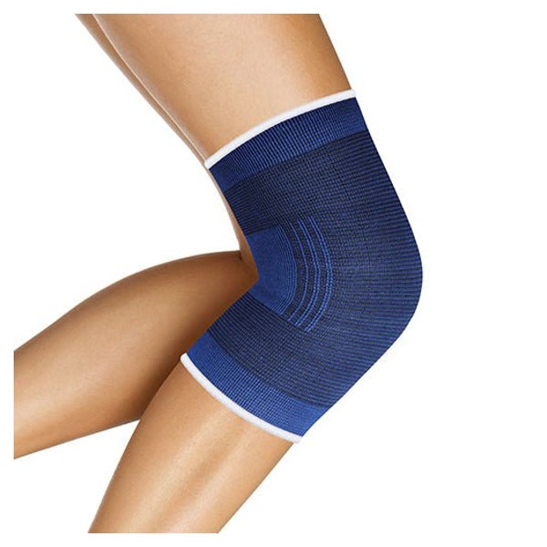 Lifemed Elastische Sportbandage blau "Kniestütze", Gr. M 12 St