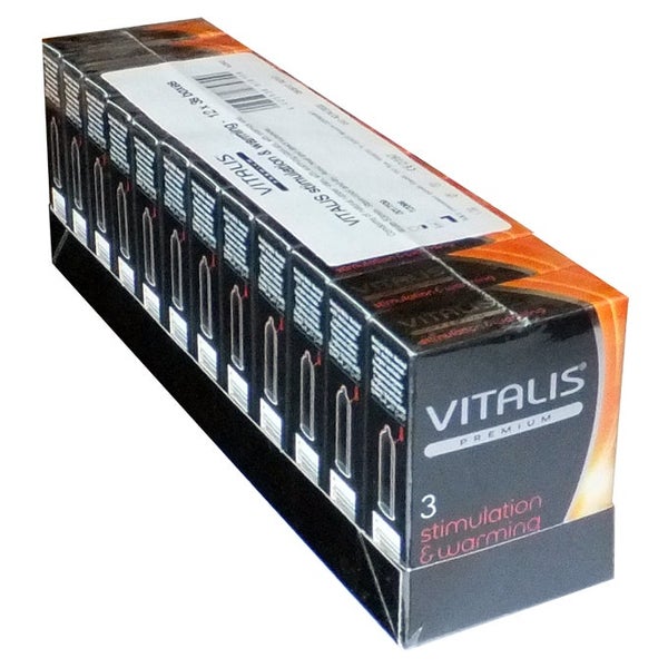 Stimulation & Warming Kondome 36er – wärmend & diskret (36 Kondome) 36 St