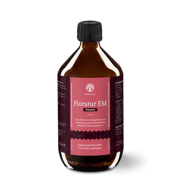 Floratur EM Premium - Hergestellt mit Effektiven Mikroorganismen - 510ml 0.51 l