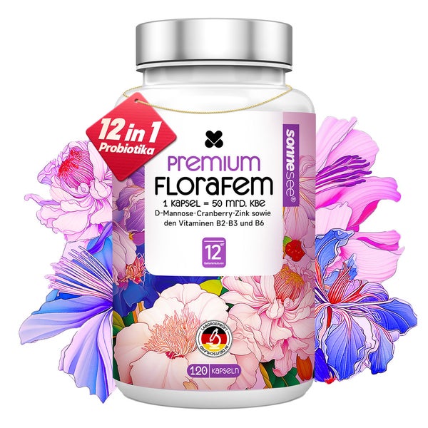 Sonnesee FloraFem 12 Kulturen, 120 Kapseln 120 St