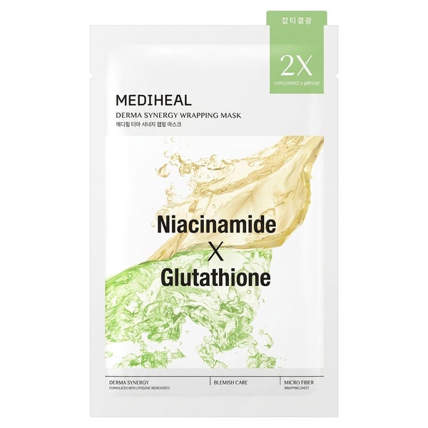 MEDIHEAL Derma Synergy Wrapping Tuchmaske Niacinamide X 25 ml