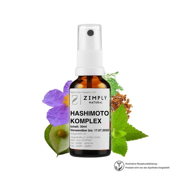 ZIMPLY NATURAL Hashimoto Komplex - Pflanzenbasierte Rezeptur 30 ml