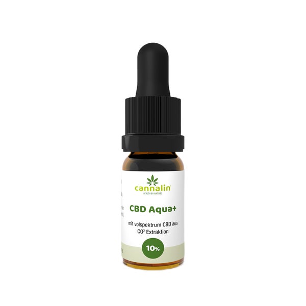 Cannalin - Aqua Wasserführendes CBD Öl - THC Frei - 10% 10 ml