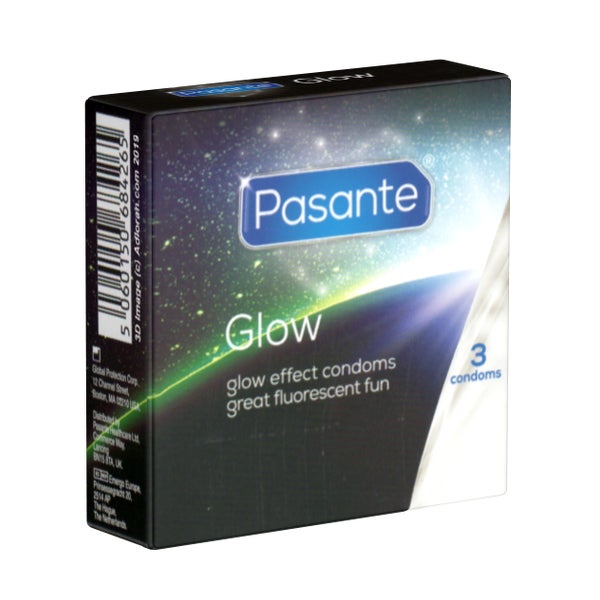 Pasante Glow Kondome leuchtend grün fluoreszierend 3 St (3 Kondome) 3 St