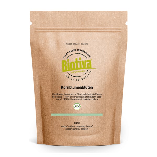 Biotiva Kornblumen blau Bio 20 g