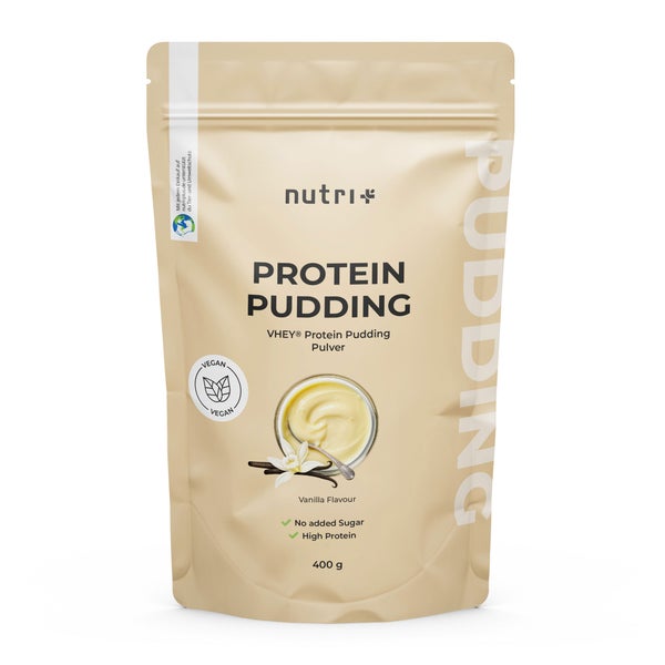 nutri+ Protein Pudding Pulver Vegan - Vanille 400 g
