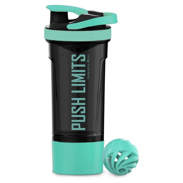 Sportmixer Shaker 720ml mit Sieb Spiralkugel Aufbewahrungsbo 1 St