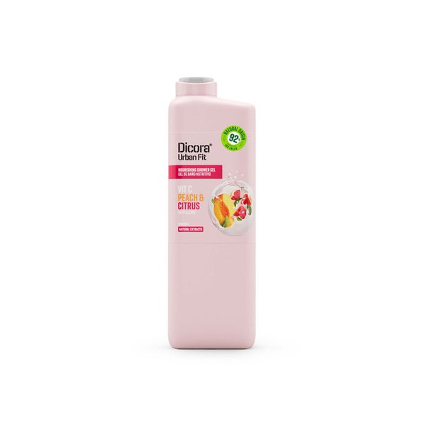 DICORA nährendes Duschgel mit Vitamin C, Zitrus-, und Pfirsichextrakt 100 ml