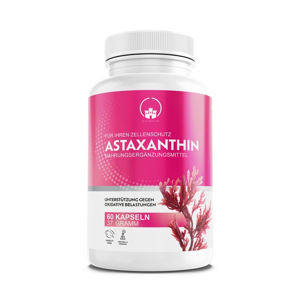 Saint Nutrition Astraxanthin Kapseln | Hochdosiert 37 g
