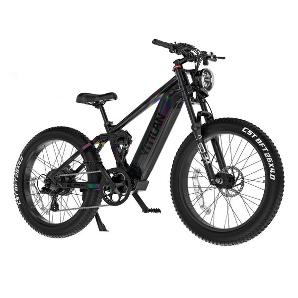 VITILAN T7 Pro Full Suspension E-Mountainbike, 52V 20Ah Akku 1 St