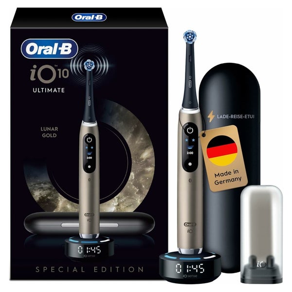 Oral-B iO Series 10 Lunar Gold Elektrische Zahnbürste 1 St