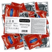 Warming wärmende gerippte 144 Kondome (144 Kondome) 144 St