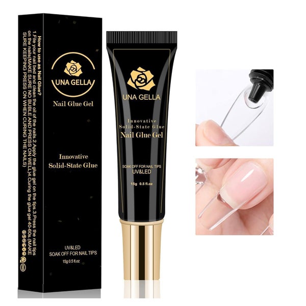 Nagelkleber 15ml Nail Gel UV LED Soak Off Acryl Nagelkleber 1 St