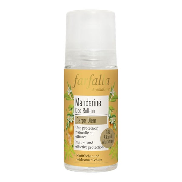 Farfalla Mandarine, Zitrusfrischer Deo Roll-on Bio