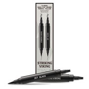 Striking Viking Bartstift Doppelspitze Jet-Schwarz 2er 5 ml