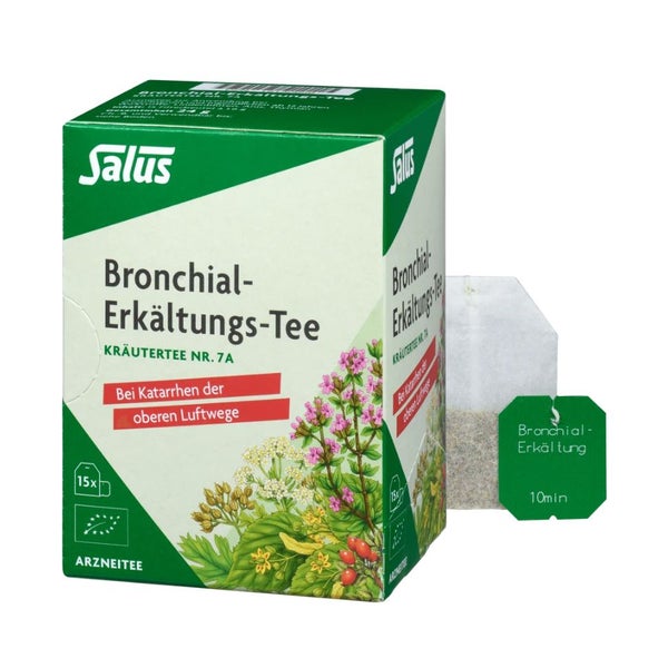 Salus Bronchial-Erkältungs-Tee Kräutertee Nr. 7a Bio