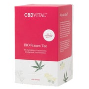 Produktabbildung: CBD VITAL Frauen Tee für Wohlbefinden mit Frauenkräuter 20 St