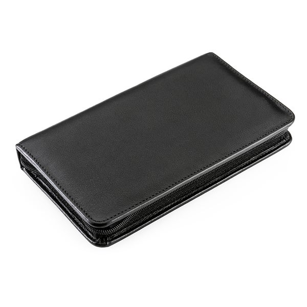 Etui "Boreas" echtes Leder schwarz leer 1 St