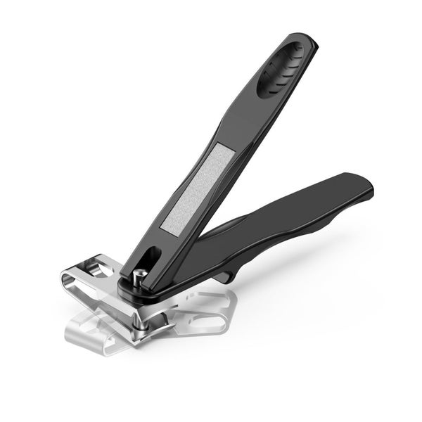 FVION 360° Drehbarer Nagelknipser für Senioren & dicke Nägel, Langer Griff