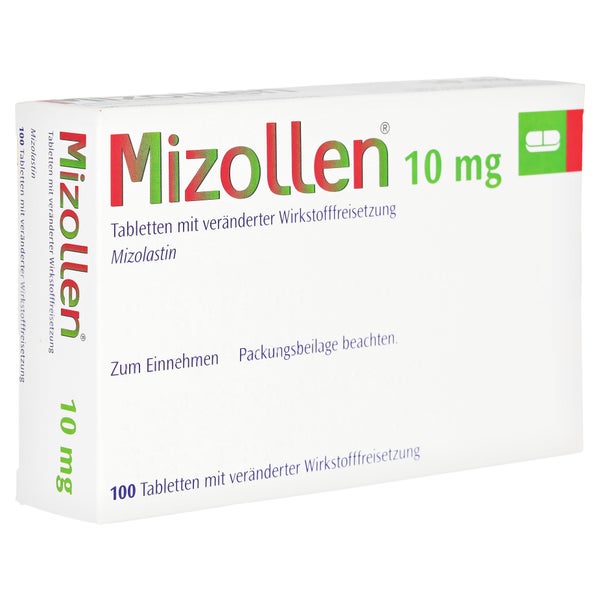 Mizollen 10 Mg Tabletten M.veränd.wirkst.-frs. 100 St