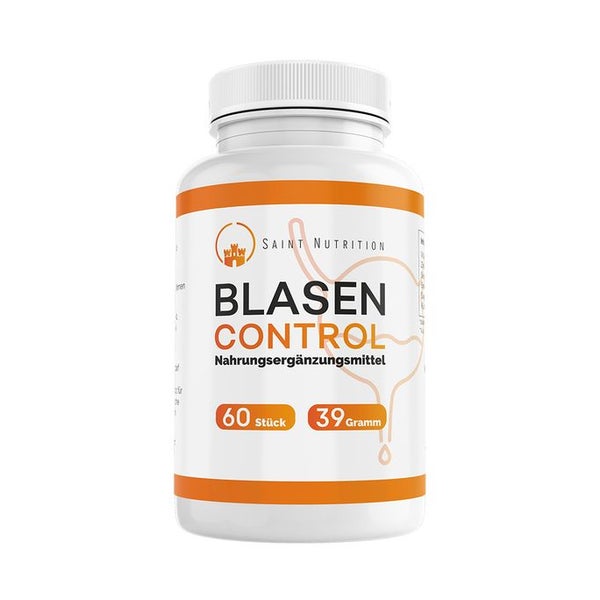 Saint Nutrition® Blasen Control Kapseln | natürliche Unterstützung bei Blasenschwäche 60 St
