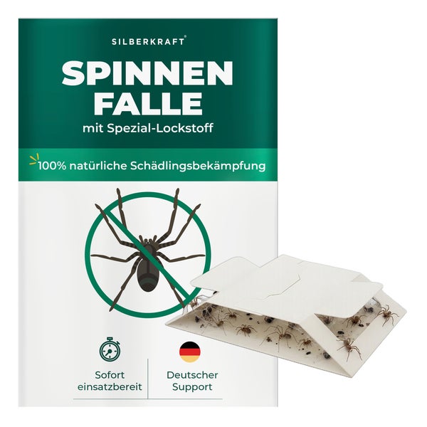 Silberkraft Spinnenfalle 3 Fallen 3 St