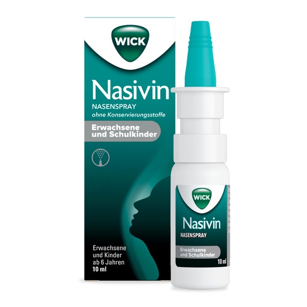 Wick Nasivin Nasenspray Ok Erw./schulkin.0,5 Mg/ml 10 ml