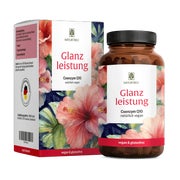 Coenzym Q10 hochdosiert - GLANZLEISTUNG - 90 vegane Kapseln - NATURTREU® 90 St