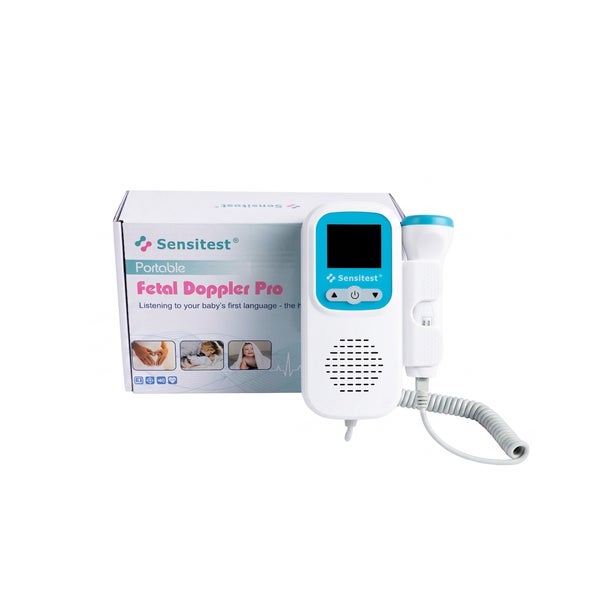 Sensitest Fetal-Doppler - Herzschlag des Babys hören - Display und Ultraschallgel 1 St