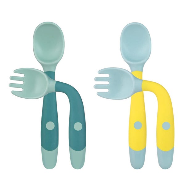 Babylöffel Set aus BPA freiem Material weicher 1 St