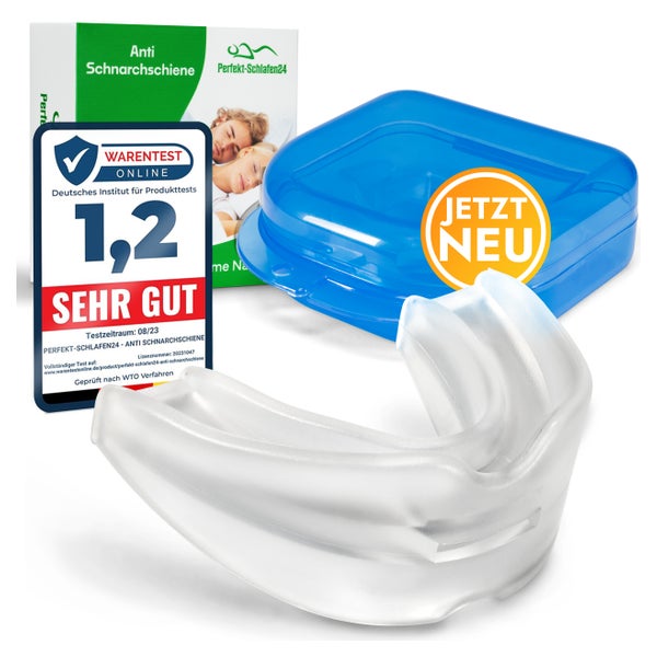Perfekt-Schlafen24 – 2-in-1 Schnarch- & Knirschschiene 1 St