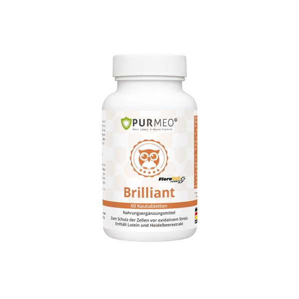 PURMEO Brilliant - mit FLORAGLO® Lutein 60 St