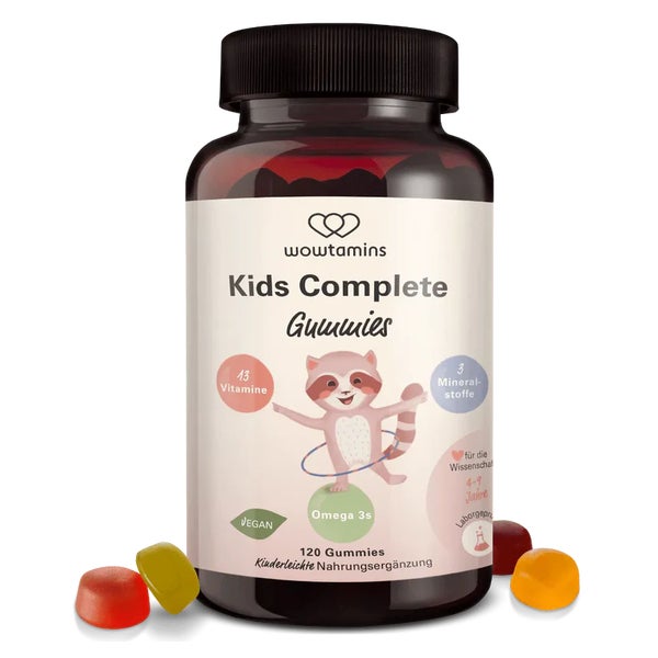 Kids Complete Fruchtgummis Vitamine Zuckerfrei 120 St