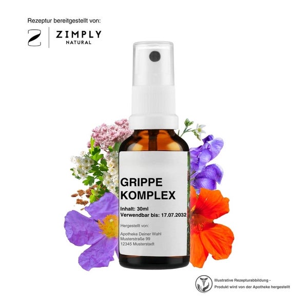 Zimply Natural GRIPPE KOMPLEX - Pflanzbasierte Rezeptur 30 ml