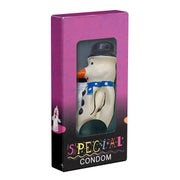 XL-Scherzkondom Schneemann 1 Stück handbemalt, Spaßartikel (1 Stück) 1 St