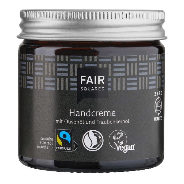 FAIR SQUARED Handcreme mit Oliven- und Traubenkernöl 50 ml