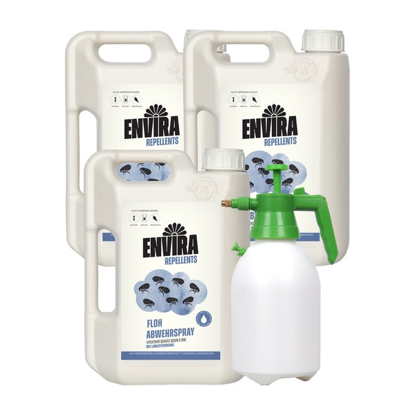 Envira Floh Abwehrspray mit Drucksprüher