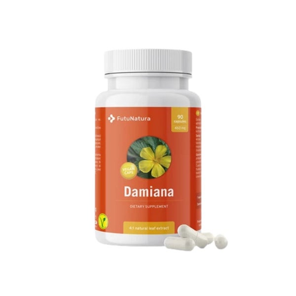FutuNatura Damiana 460 mg - Libido und Potenz 90 St