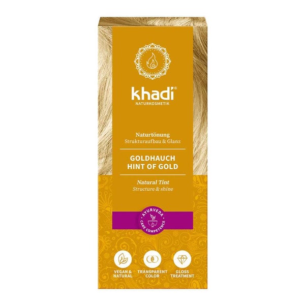 Khadi - Pflanzenhaarfarbe Goldhauch 100 g